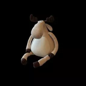 Christmas Toy Deer 3d model
