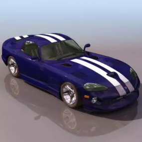 Chrysler Viper 2-door Roadster 3d model