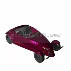 Car Chrysler Prowler Red 3d model