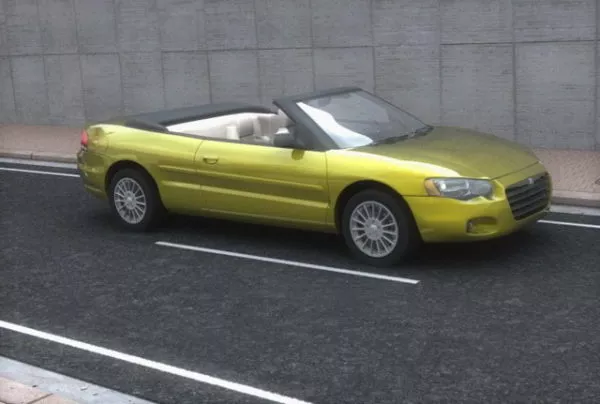 Chrysler Sebring Convertible 3d model Chrysler Sebring Convertible 3d model