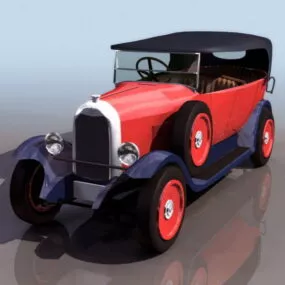 Citroen Type B14 Car 3d model