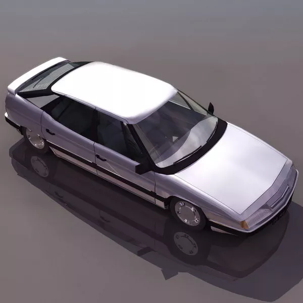 Citroen Xm Hatchback 3d model Citroen Xm Hatchback 3d model