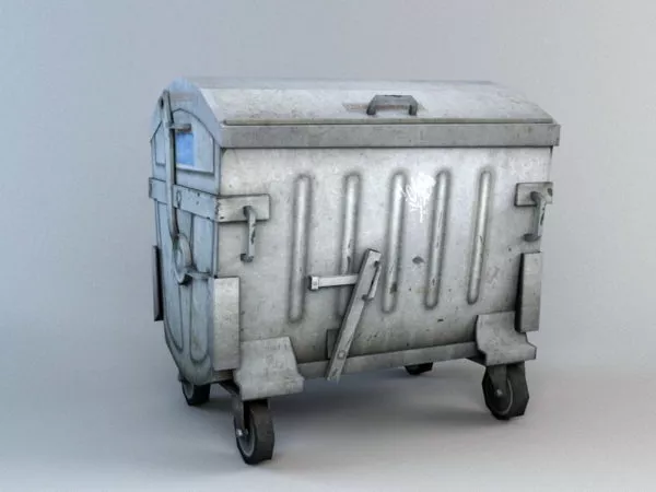 City Dumpster 3d model City Dumpster 3d model
