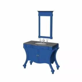 Classic Bathroom Vanity 3d model
