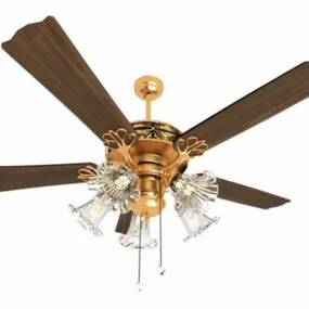 Classic Ceiling Fan Light 3d model