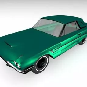 Classic Coupe Car 3d model