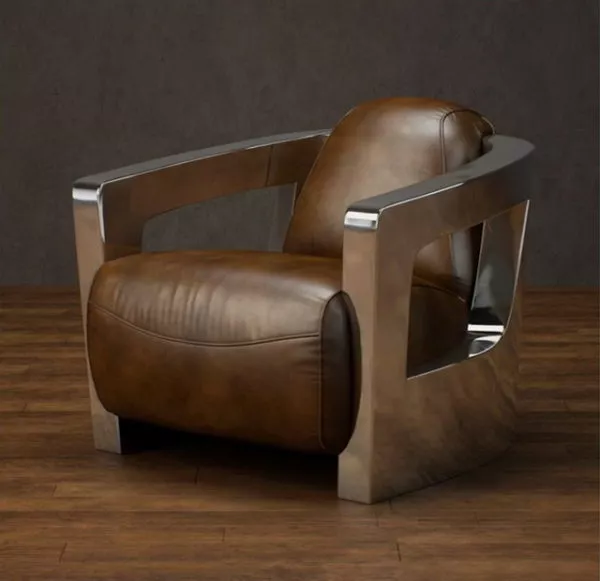Classic Luxurious Leather Chair 3d model Classic Luxurious Leather Chair 3d model