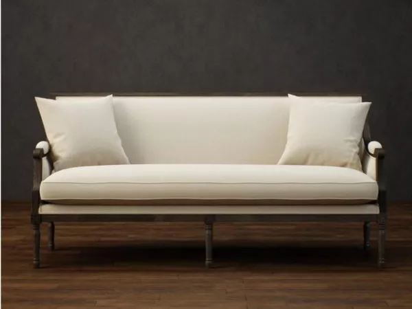 Classic Two-seater Settee 3d model Classic Two-seater Settee 3d model