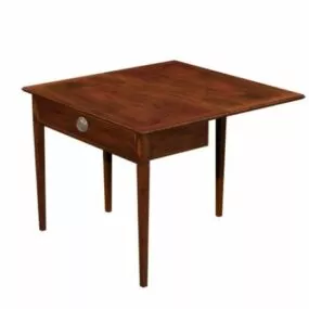 Classical Folding Table 3d model