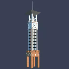 Clock Tower 3d model