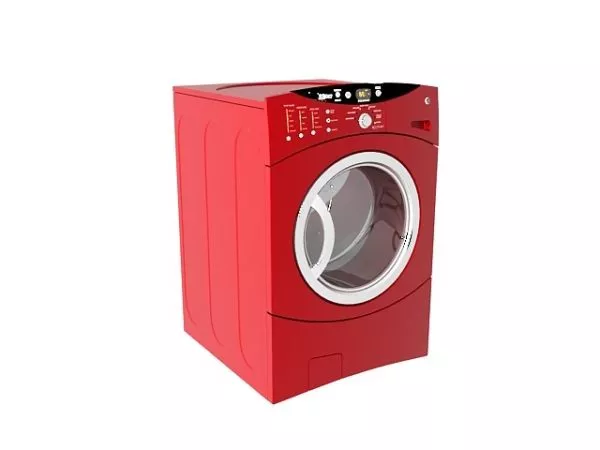 Washing Machine Front Loading 3d model