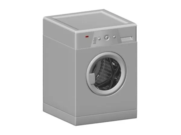 Modern Washing Machine 3d model