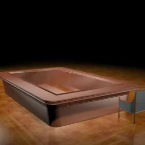 Club Bar Counter 3d model
