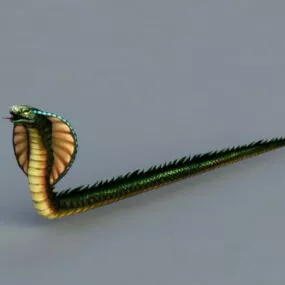 Cobra Snake Monster 3d model