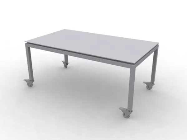 Coffee Table With Wheels Furniture 3d model Coffee Table With Wheels Furniture 3d model