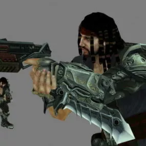 Collapse Game Character 3d model