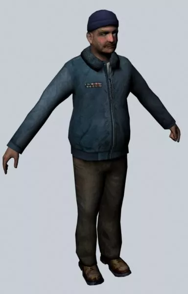 Colonel Odessa Cubbage – Half-life Character 3d model Colonel Odessa Cubbage – Half-life Character 3d model