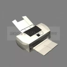 Color Inject Printer 3d model