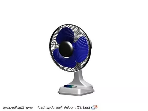 Colorful Electric Table Fan 3d model Colorful Electric Table Fan 3d model
