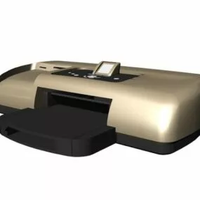 Color Laser Printer 3d model