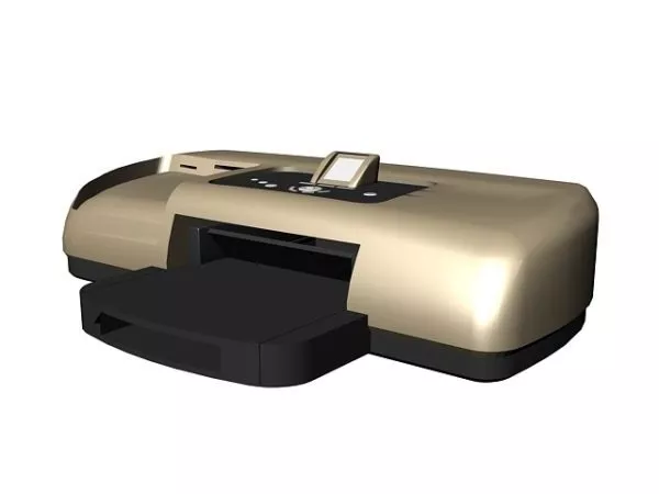 Color Laser Printer 3d model Color Laser Printer 3d model