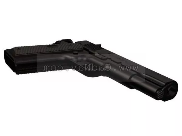 Pistol Gun Frommer 29m 3d model