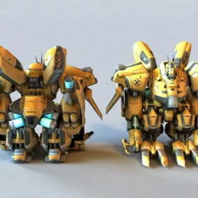 Combat Mech 3d model