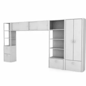 Combination Sideboard 3d model