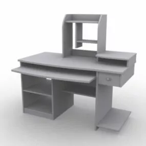 Furniture Combine Computer Desk 3d model