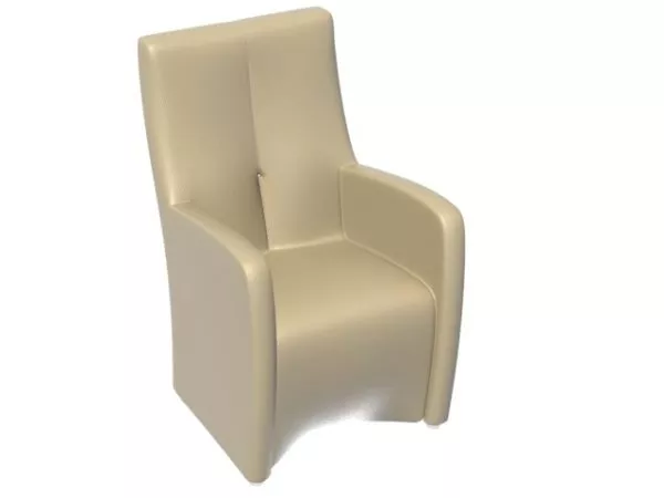 Comfortable Club Chair Furniture 3d model Comfortable Club Chair Furniture 3d model