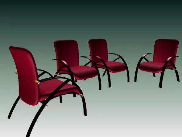 Comfortable Office Chairs Collection 3d model Comfortable Office Chairs Collection 3d model