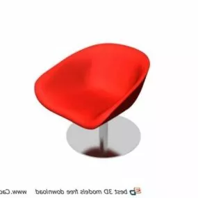 Comfortable Outdoor Chair Furniture 3d model