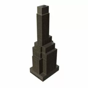 Commercial And Residential Building 3d model