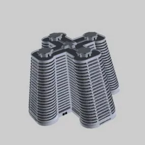 Commercial Complex Architecture 3d model
