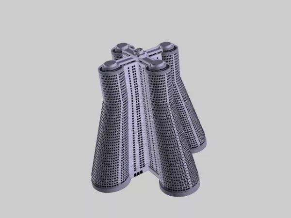 Commercial Complex Building 3d model Commercial Complex Building 3d model