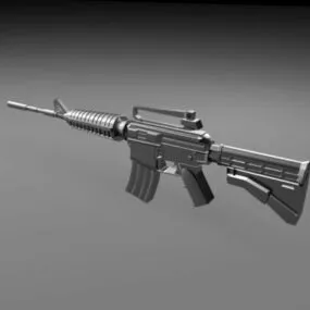 Compact Assault Rifle 3d model