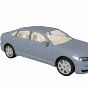 Compact Luxury Car 3d model