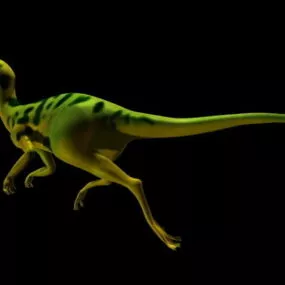 Compsognathus Dinosaur Animal 3d model