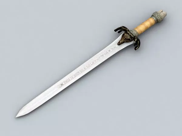 Conan Sword 3d model Conan Sword 3d model