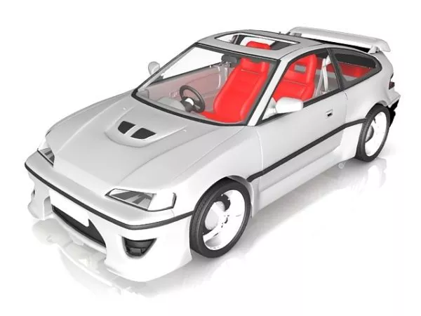 Concept Race Car 3d model Concept Race Car 3d model