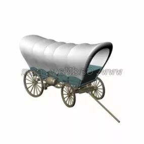 Conestoga Wagon 3d model