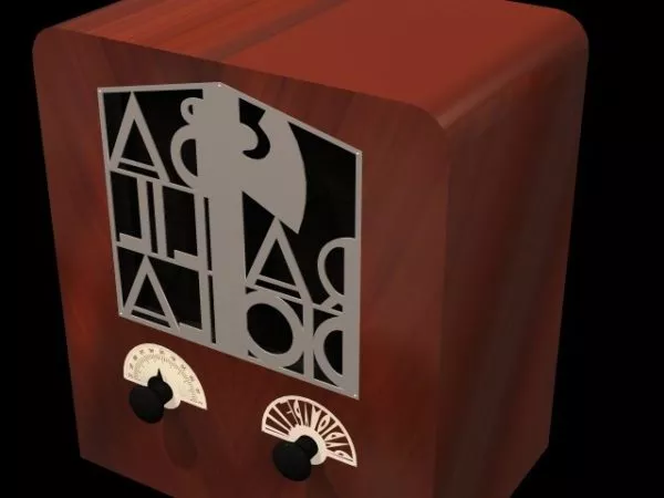Small Speaker With Sub Woofer 3d model