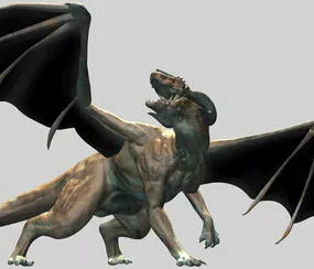 Cool Dragon 3d model