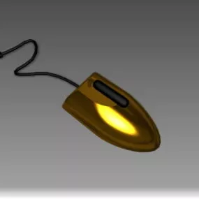Cool Usb Mouse 3d model