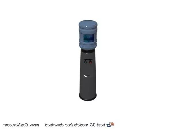 Water Dispenser With Holder 3d model
