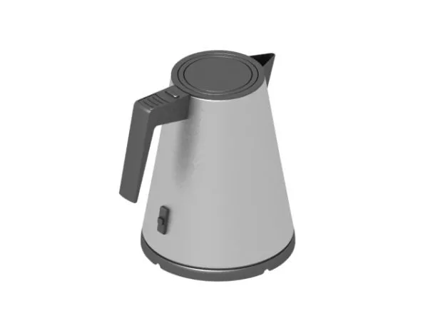 Red Kettle 3d model