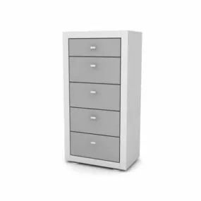 Corner Filing Cabinet Furniture 3d model