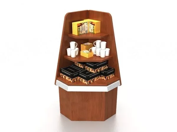 Corner Display Stand 3d model Corner Display Stand 3d model