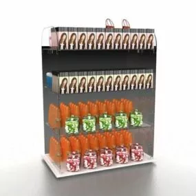 Cosmetic Display Stand 3d model