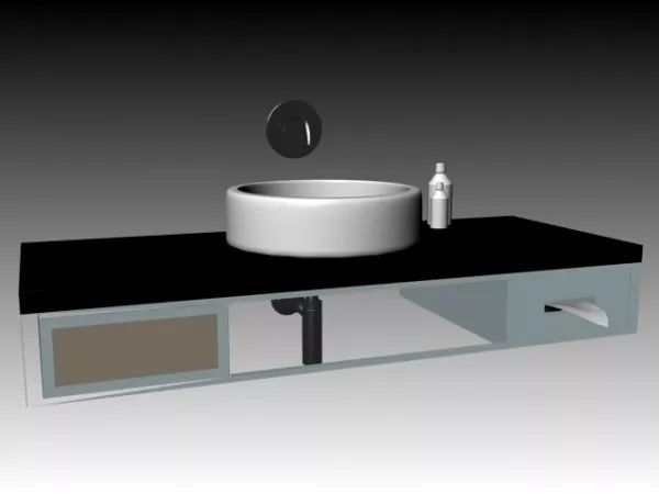Oval Toilet Modern Sanitary 3d model